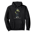 Funny Tired Frog Dad Grandpa Hoodie - Custom Art Print Unisex - T-Shirt, Sweatshirt, Hoodie