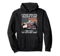 Best Truck Driver Art Dad Grandad Hoodie - Trendy Graphic for Adults - T-Shirt, Sweatshirt, Hoodie