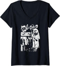 Women's Blondie Punk Zine Collage Vintage Band V-Neck - Adult & Kids T-Shirts, Sweatshirts & Hoodies apparel design preview 1
