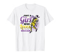 Just Who Loves Soccer Womens Soccer T-Shirt - Trendy Graphic for Adults - T-Shirt, Sweatshirt, Hoodie