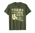 My Son Wears Combat Boots Proud T-Shirt - Unique Graphic for Adults - T-Shirt, Sweatshirt, Hoodie