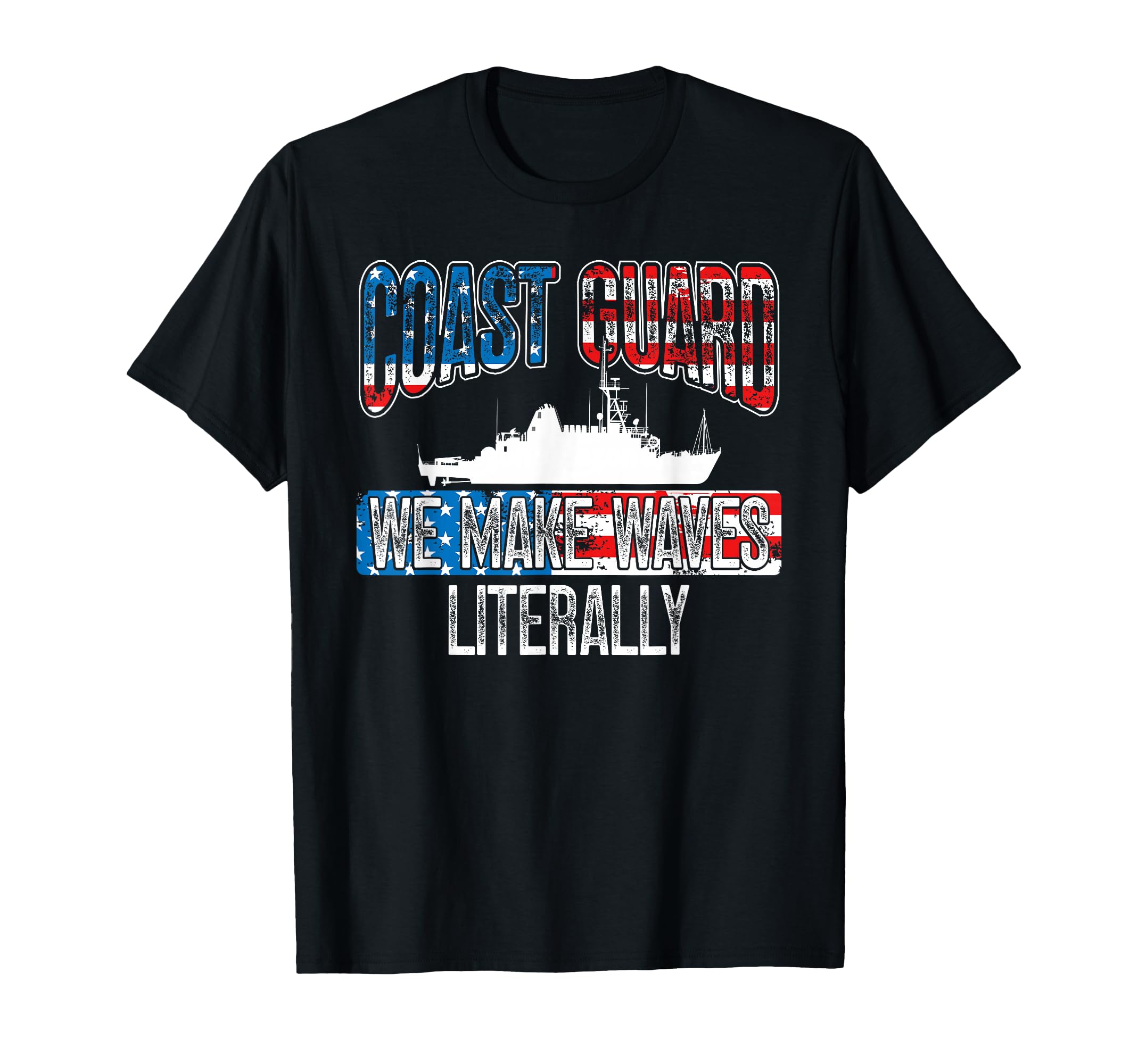 Semper Paratus Long Blue Line Us T-Shirt - Minimalist Print Men Women - T-Shirt, Sweatshirt, Hoodie