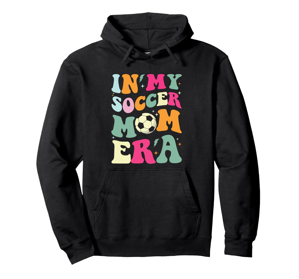 My Soccer Mom Era Fun Words Football Hoodie - Custom Art Print for Adults - T-Shirt, Sweatshirt, Hoodie