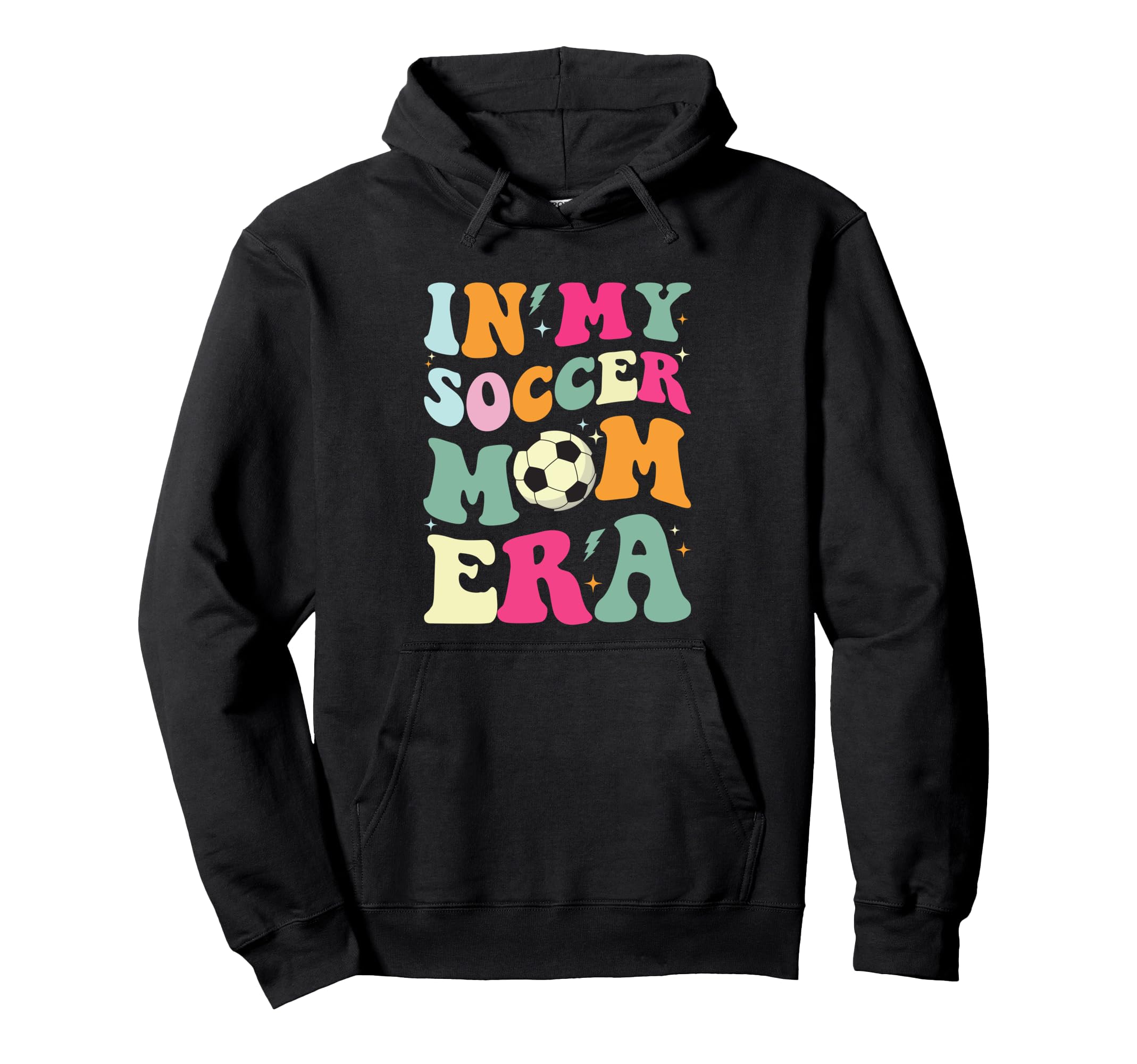 My Soccer Mom Era Fun Words Football Hoodie - Custom Art Print for Adults - T-Shirt, Sweatshirt, Hoodie