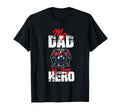 My Firefighter Dad Is My Hero T-Shirt - Custom Art Print for Adults - T-Shirt, Sweatshirt, Hoodie