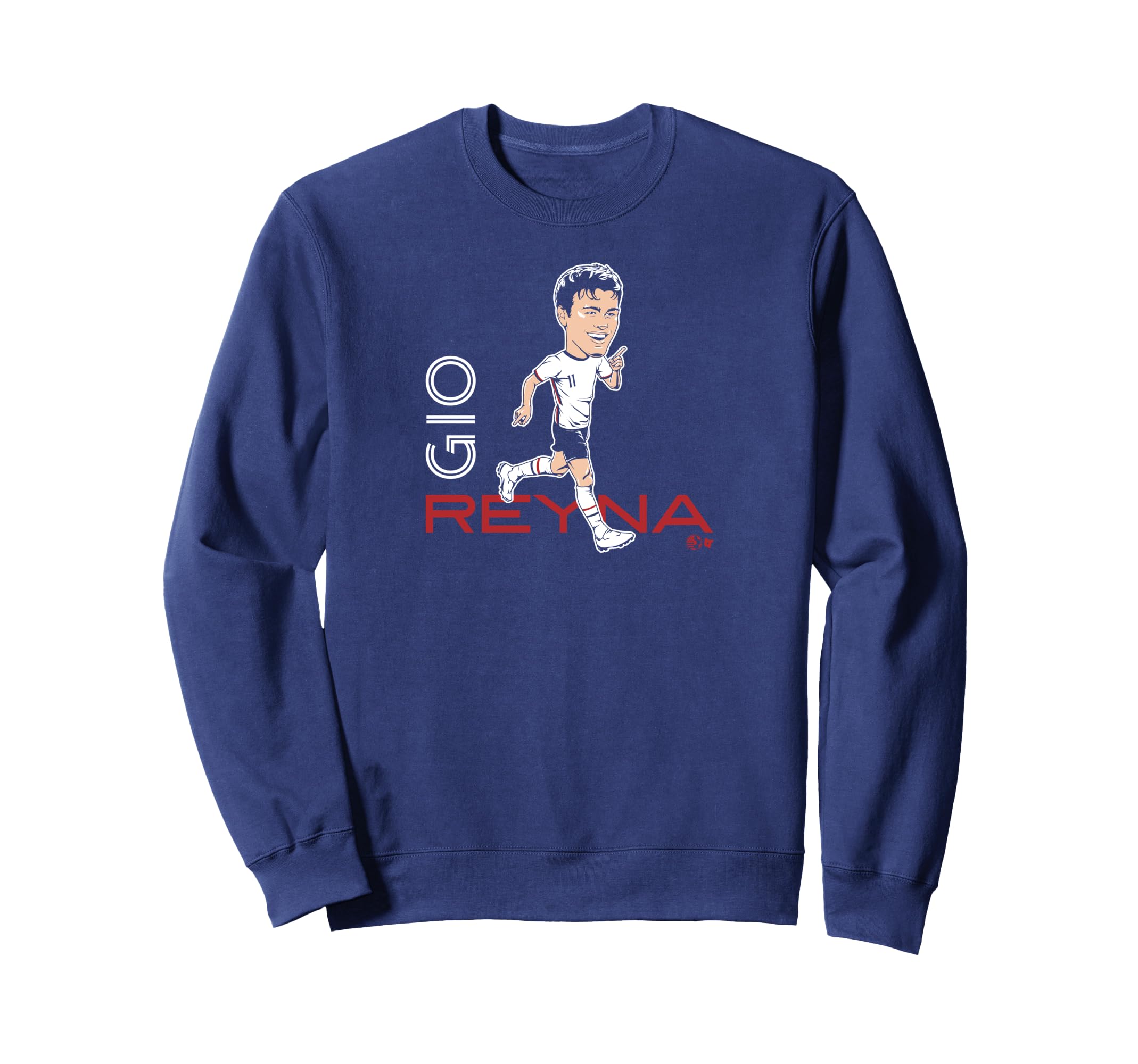 Gio Reyna Caricature United Sweatshirt - Casual Everyday Wear Men Women - T-Shirt, Sweatshirt, Hoodie