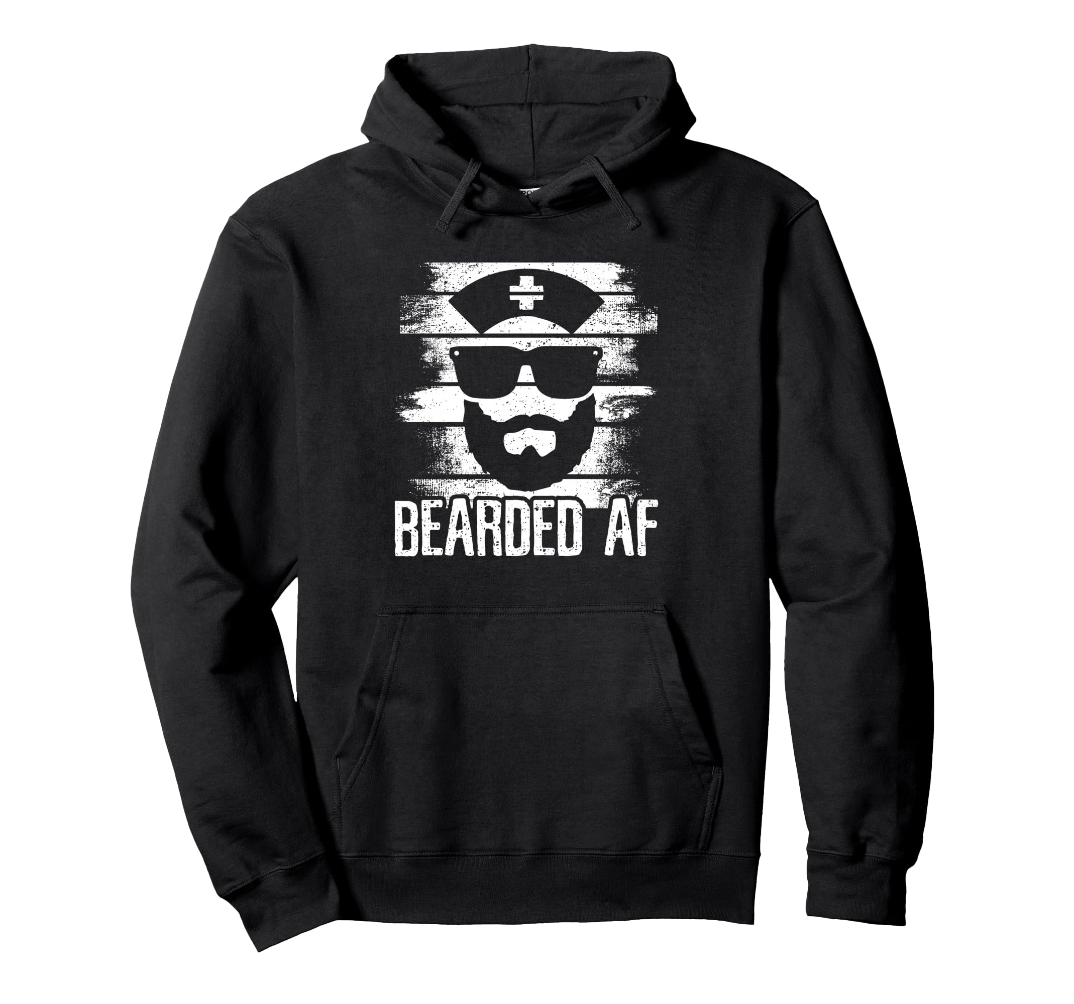 Nursing And Male Nurse Beard Designs Hoodie - Aesthetic Graphic for Adults - T-Shirt, Sweatshirt, Hoodie