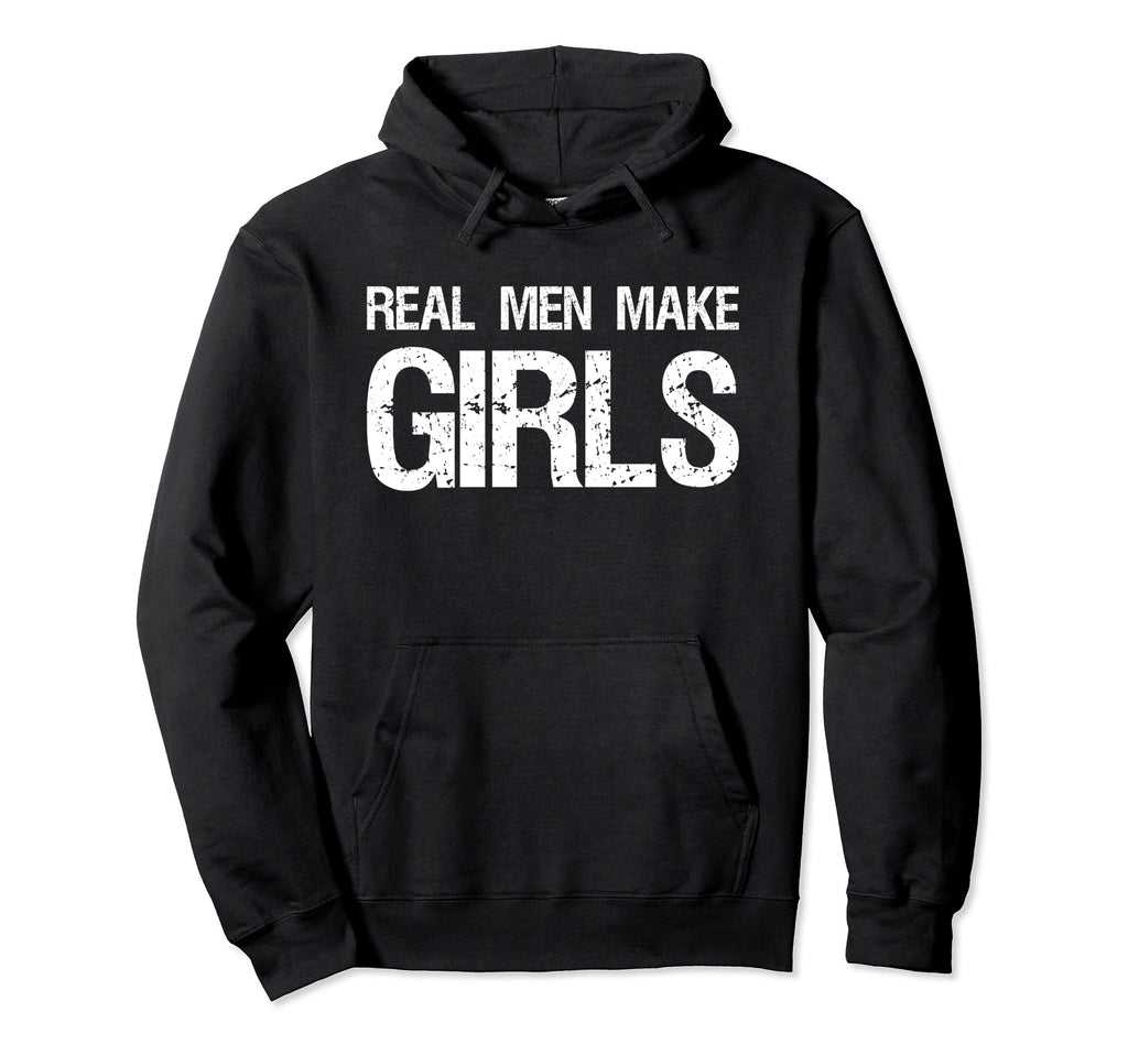Real Make Dad Gift From Daughter Hoodie - Unique Graphic for Adults - T-Shirt, Sweatshirt, Hoodie