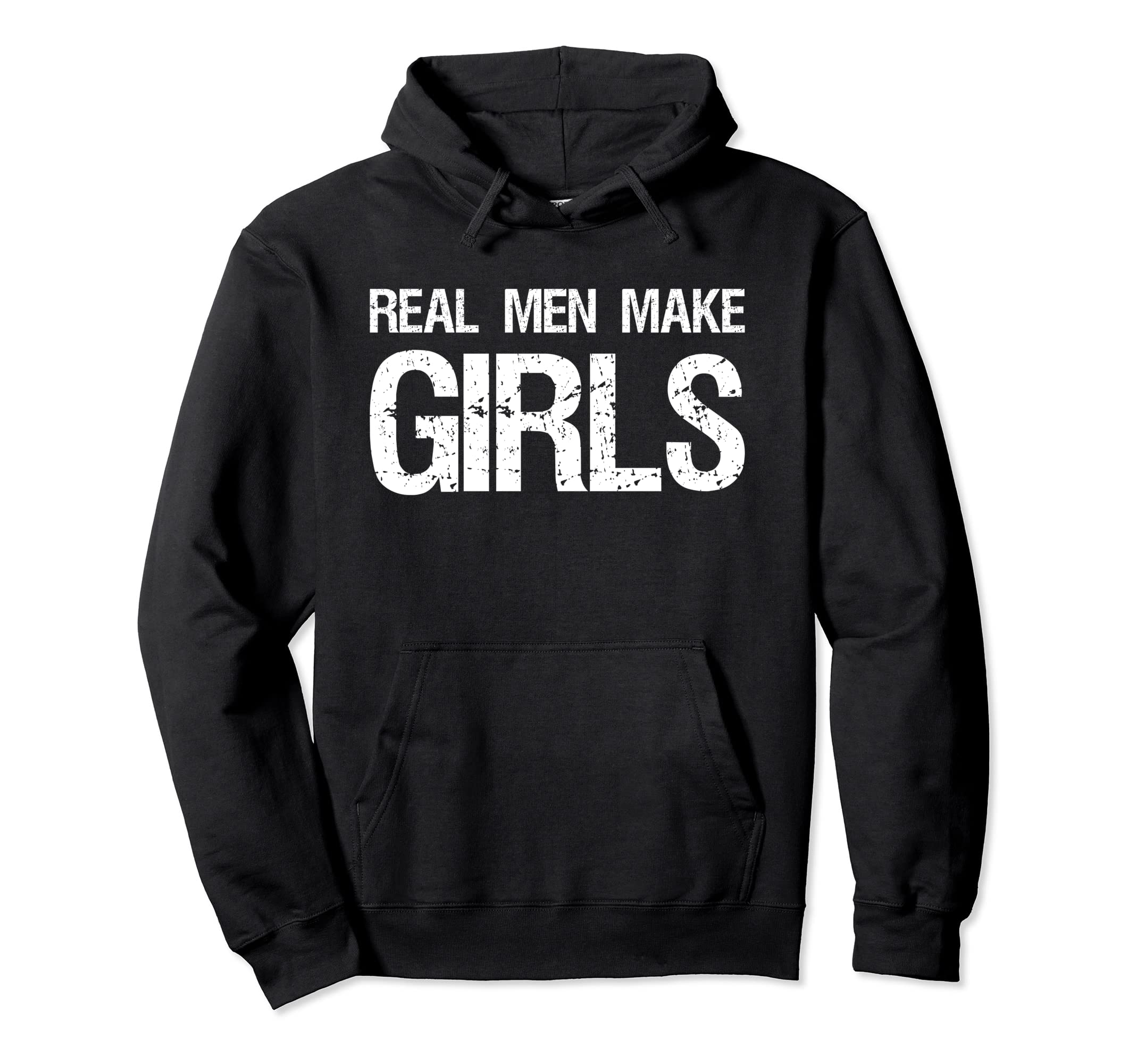 Real Make Dad Gift From Daughter Hoodie - Unique Graphic for Adults - T-Shirt, Sweatshirt, Hoodie