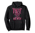 Funny Soccer Beast Dont Let Pretty Hoodie - Aesthetic Graphic Men Women - T-Shirt, Sweatshirt, Hoodie