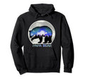 Papa Bear Hoodie - Minimalist Print Men Women - T-Shirt, Sweatshirt, Hoodie