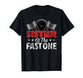 Sister Fast One First Birthday Racing T-Shirt - Minimalist Print Men Women - T-Shirt, Sweatshirt, Hoodie