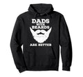 Bearded Dad Beard Grooming Dads Hoodie - Fun Novelty Design Men Women - T-Shirt, Sweatshirt, Hoodie