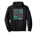 Cheerleader Gift Cheerleading Cheer Teen Mom Hoodie - Graphic Print Unisex - T-Shirt, Sweatshirt, Hoodie