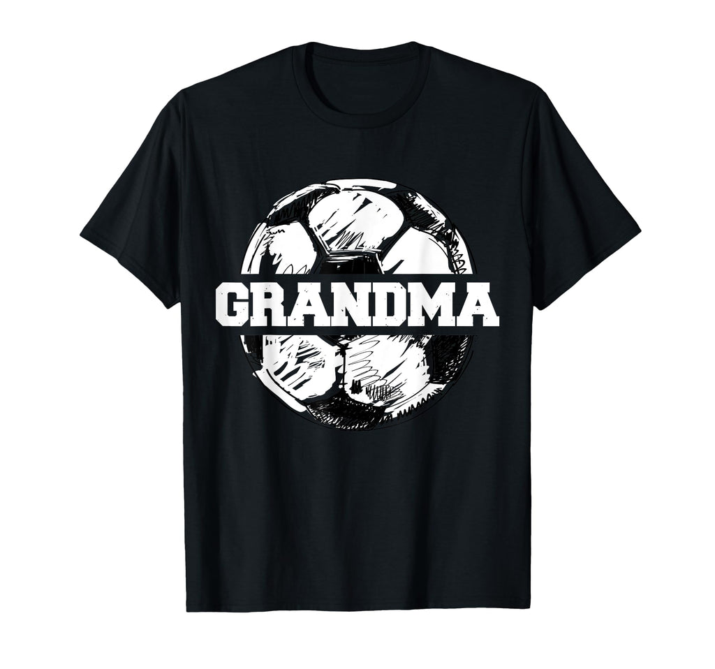 Soccer Grandma Soccer Ball Split T-Shirt - Casual Everyday Wear for Adults - T-Shirt, Sweatshirt, Hoodie