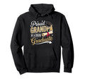 Proud Grandpa Senior 2026 Graduate Hoodie - Aesthetic Graphic for Adults - T-Shirt, Sweatshirt, Hoodie