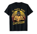 Fathers Day El Papa Mas Chingon Mexican T-Shirt - Graphic Print for Adults - T-Shirt, Sweatshirt, Hoodie