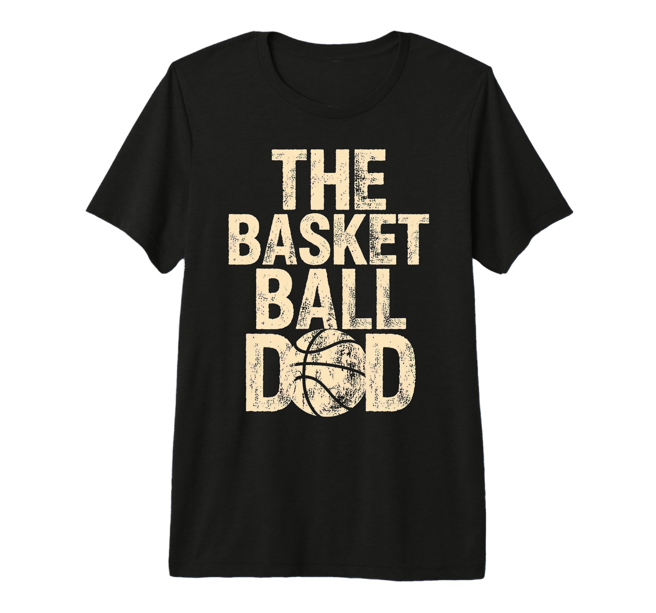 Basketball Dad Tri Blend T-Shirt - Fun Novelty Design for Adults - T-Shirt, Sweatshirt, Hoodie