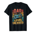 Dad Level Unlocked Funny Gamer Dad T-Shirt - Casual Everyday Wear Unisex - T-Shirt, Sweatshirt, Hoodie