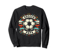 Soccer Papa Family Matching Dad Sweatshirt - Custom Art Print Men Women - T-Shirt, Sweatshirt, Hoodie