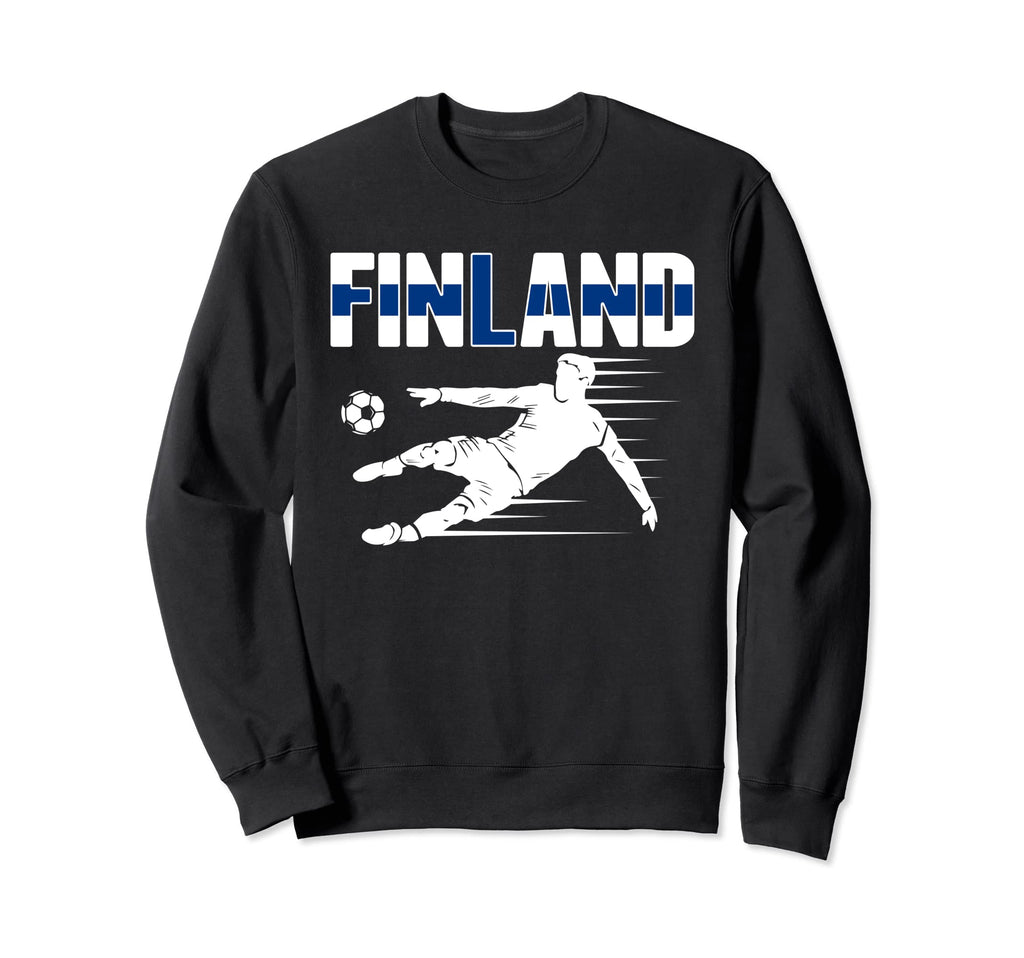 Finland Soccer Fans Jersey Sweatshirt - Casual Everyday Wear for Adults - T-Shirt, Sweatshirt, Hoodie
