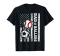 Dad Ballers Funny Usa Flag Soccer T-Shirt - Casual Everyday Wear Men Women - T-Shirt, Sweatshirt, Hoodie