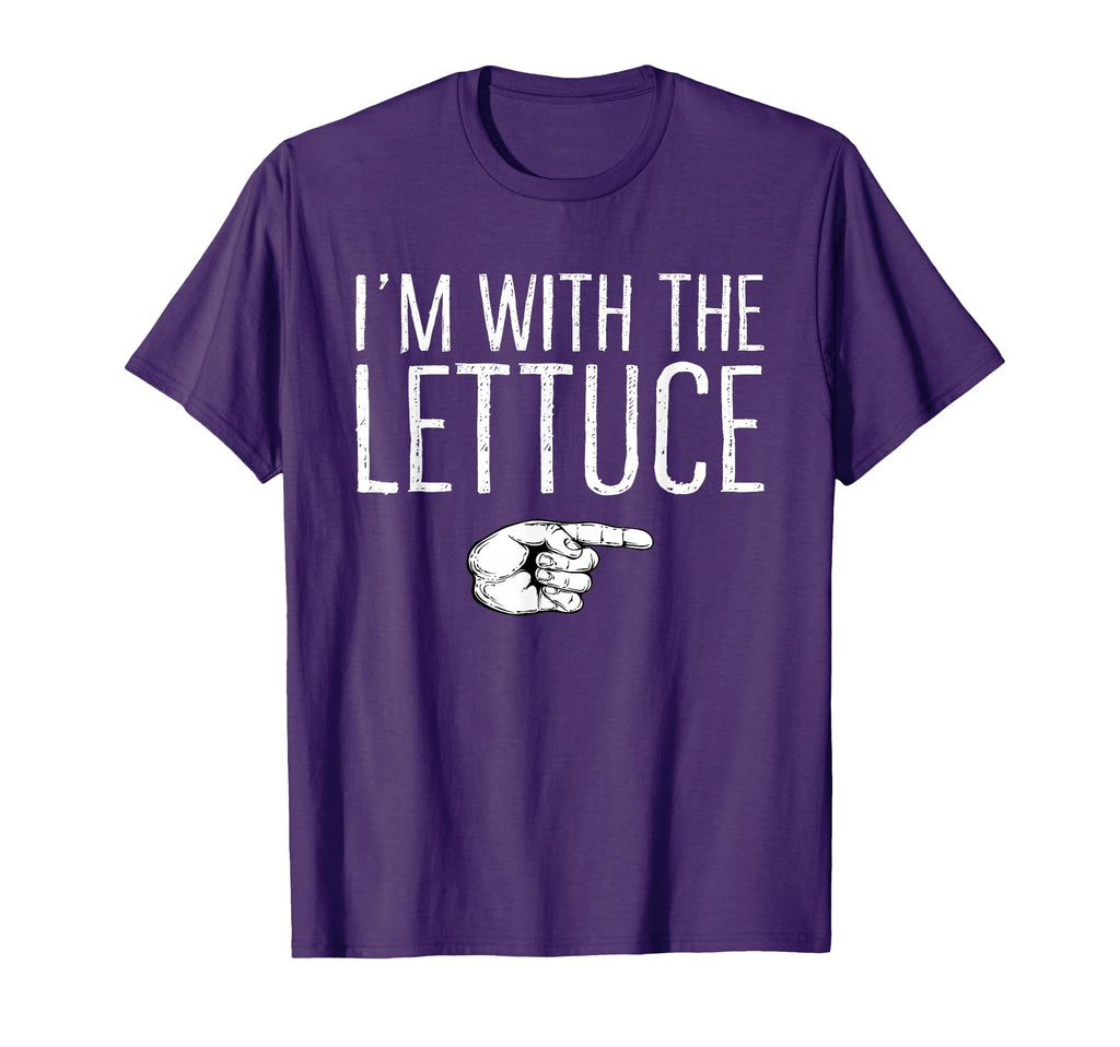 Im Lettuce Matching Costume Lazy T-Shirt - Trendy Graphic for Adults - T-Shirt, Sweatshirt, Hoodie
