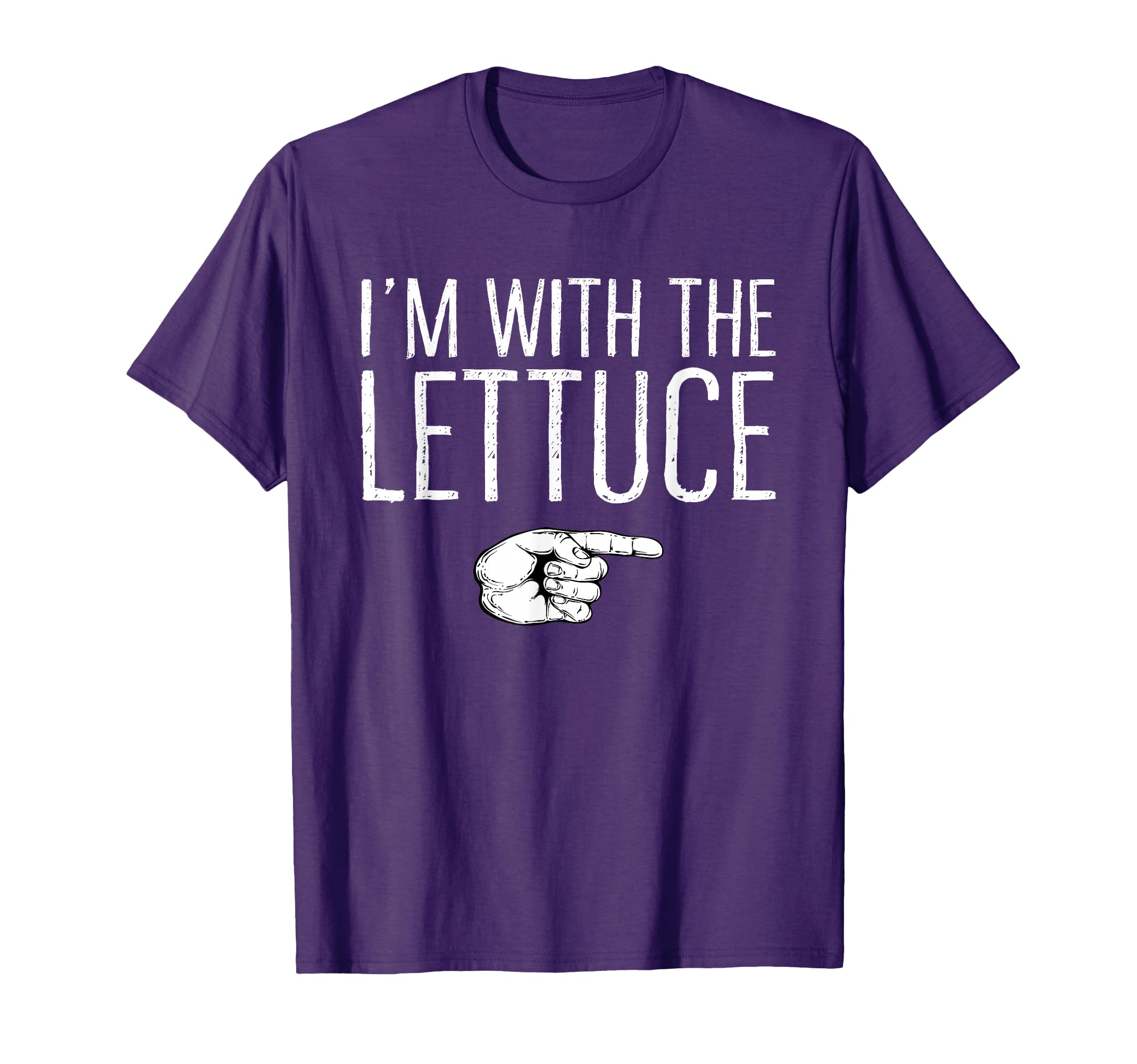Im Lettuce Matching Costume Lazy T-Shirt - Trendy Graphic for Adults - T-Shirt, Sweatshirt, Hoodie
