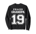 Number 19 Custom Proud Soccer Sweatshirt - Novelty Apparel for Adults - T-Shirt, Sweatshirt, Hoodie