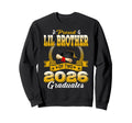 Proud Lil Brother Two 2026 Sweatshirt - Aesthetic Graphic for Adults - T-Shirt, Sweatshirt, Hoodie