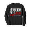 Best Bonus Dad Ever Military Sweatshirt - Minimalist Print for Adults - T-Shirt, Sweatshirt, Hoodie
