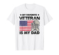 Father Veterans Day My Favorite Veteran T-Shirt - Aesthetic Graphic Unisex - T-Shirt, Sweatshirt, Hoodie