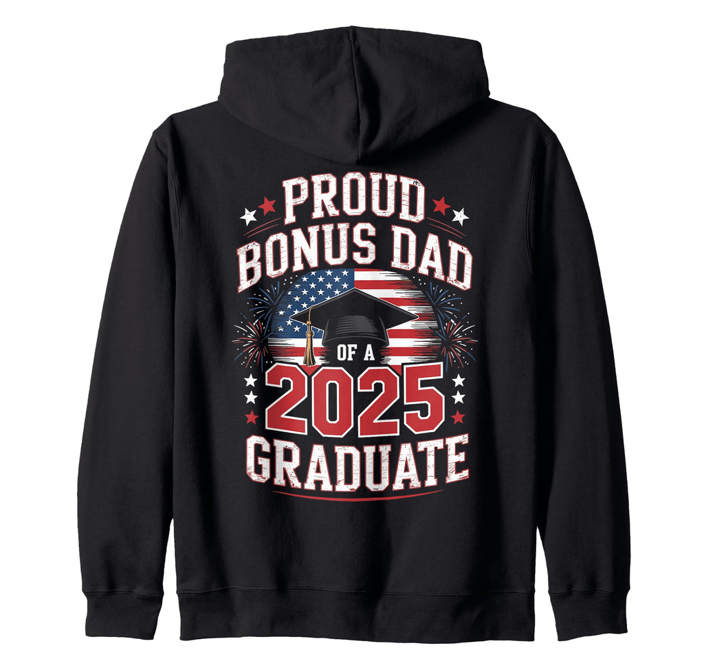Red White Blue 2025 Graduation Party Sweatshirt - Trendy Graphic Men Women - T-Shirt, Sweatshirt, Hoodie