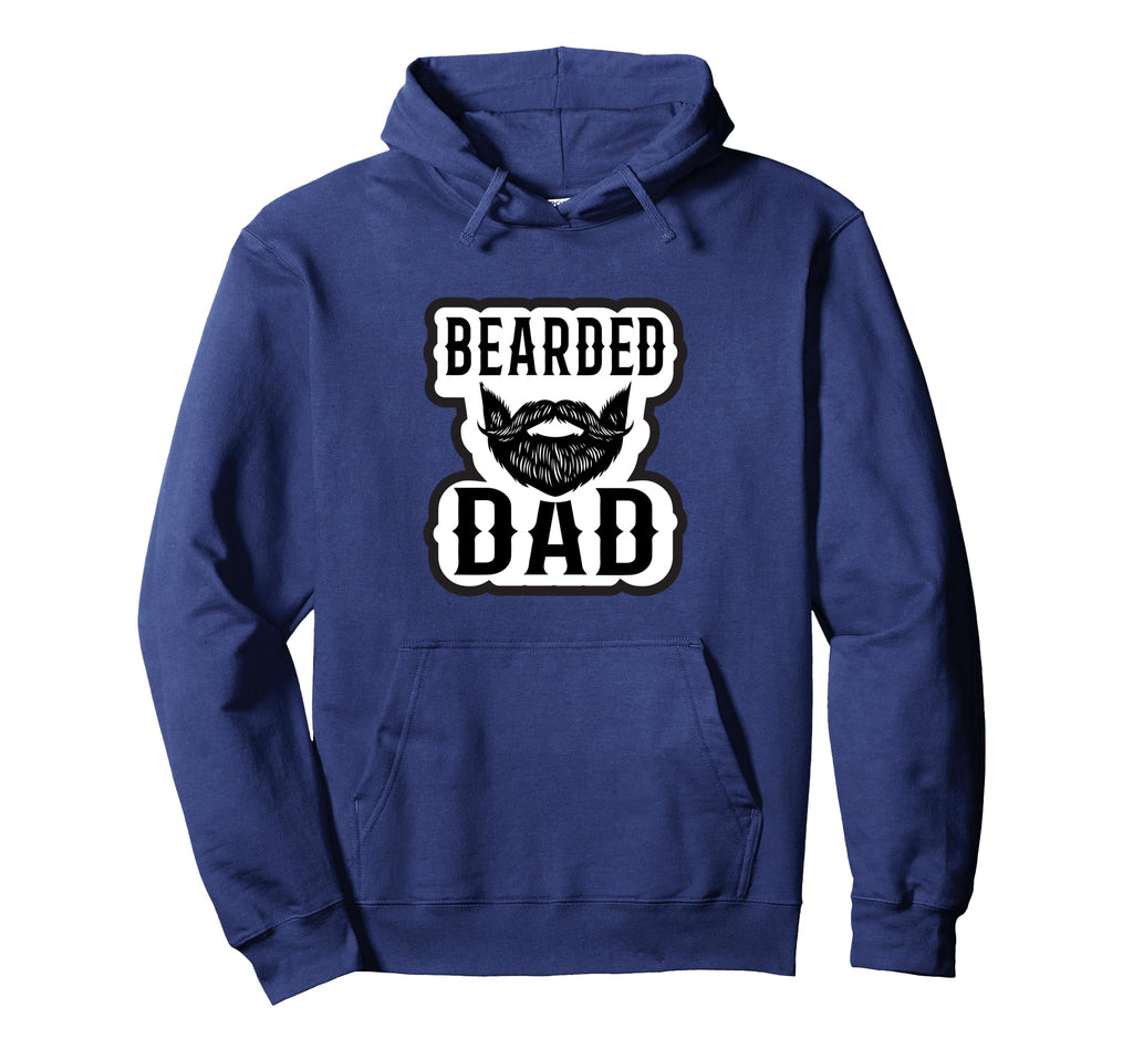 Bearded Dad Funny Fathers Day Hoodie - Casual Everyday Wear for Adults - T-Shirt, Sweatshirt, Hoodie