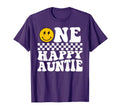 One Happy Dude 1St Birthday One Auntie T-Shirt - Novelty Apparel Men Women - T-Shirt, Sweatshirt, Hoodie