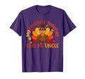 My Favorite Turkeys Calls Me Uncle T-Shirt - Fun Novelty Design for Adults - T-Shirt, Sweatshirt, Hoodie