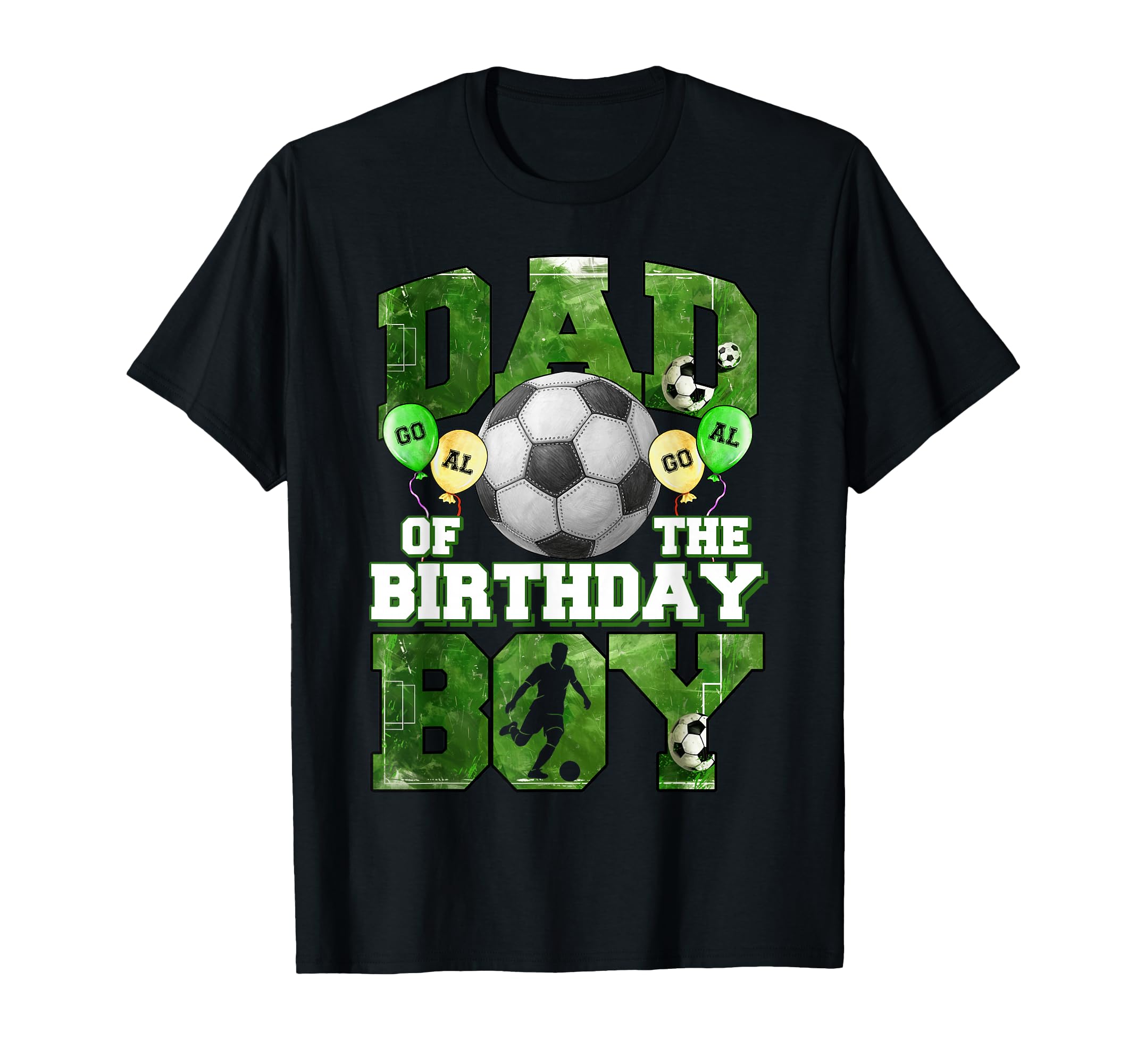 Soccer Dad Birthday Party Soccer T-Shirt - Aesthetic Graphic for Adults - T-Shirt, Sweatshirt, Hoodie