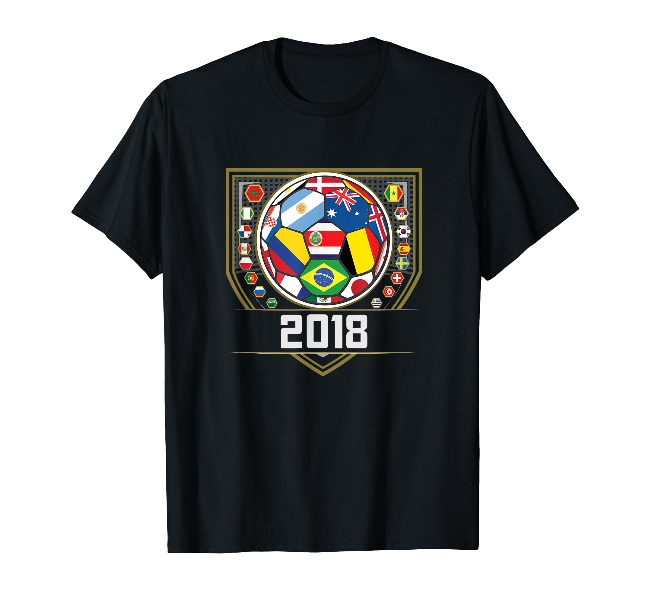 All 32 Teams Soccer Nations T-Shirt - Minimalist Print for Adults - T-Shirt, Sweatshirt, Hoodie