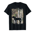 Camo American Flag Horse Riding T-Shirt - Novelty Apparel Men Women - T-Shirt, Sweatshirt, Hoodie