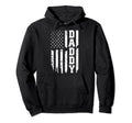 Us Flag Fathers Day Daddy Father Hoodie - Custom Art Print Men Women - T-Shirt, Sweatshirt, Hoodie
