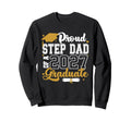 Proud Step Dad 2027 Graduate Senior Sweatshirt - Unique Graphic for Adults - T-Shirt, Sweatshirt, Hoodie
