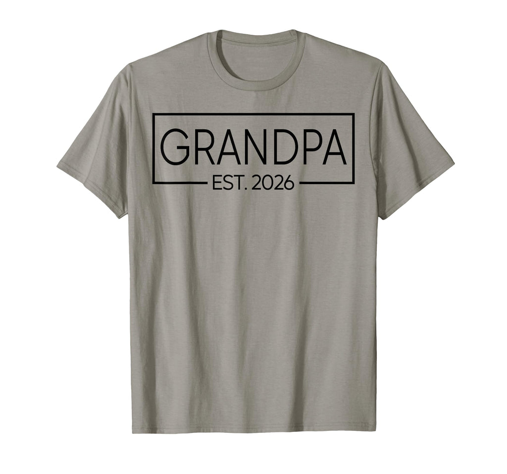 Promoted To Grandpa Est 2026 Soon To T-Shirt - Trendy Graphic for Adults - T-Shirt, Sweatshirt, Hoodie