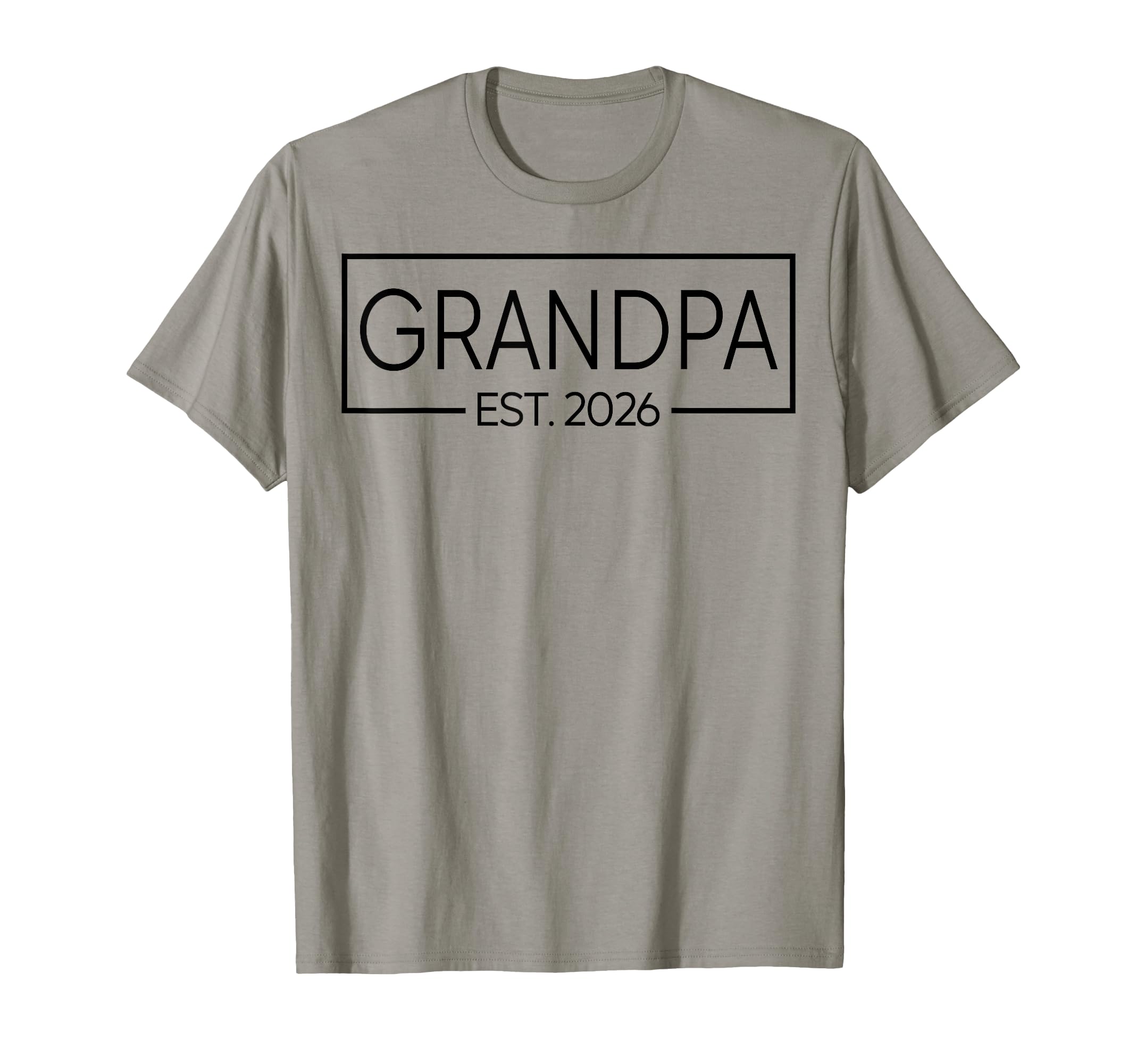 Promoted To Grandpa Est 2026 Soon To T-Shirt - Trendy Graphic for Adults - T-Shirt, Sweatshirt, Hoodie