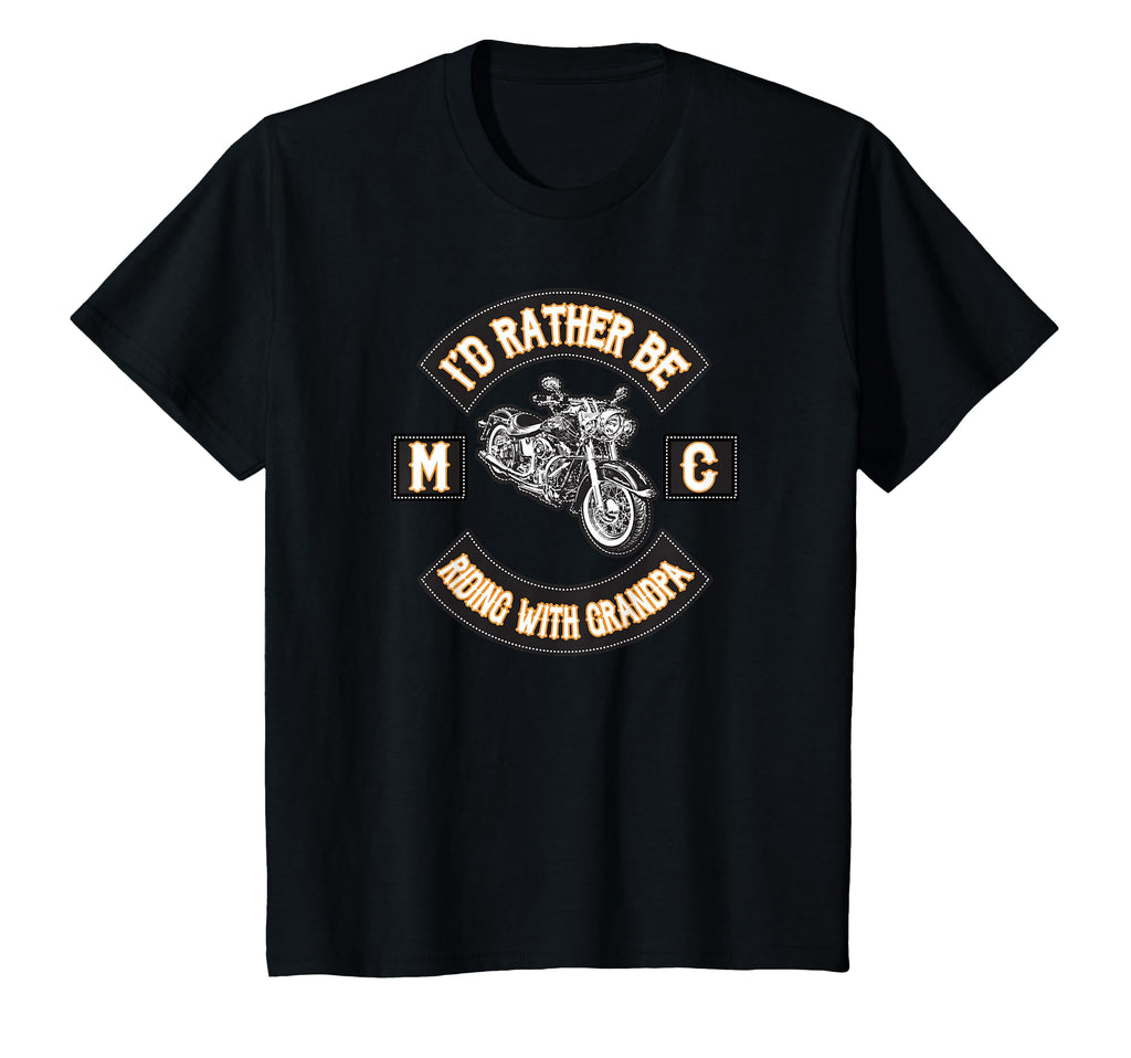 Id Rather Be Riding Grandpa T-Shirt - Minimalist Print for Adults - T-Shirt, Sweatshirt, Hoodie
