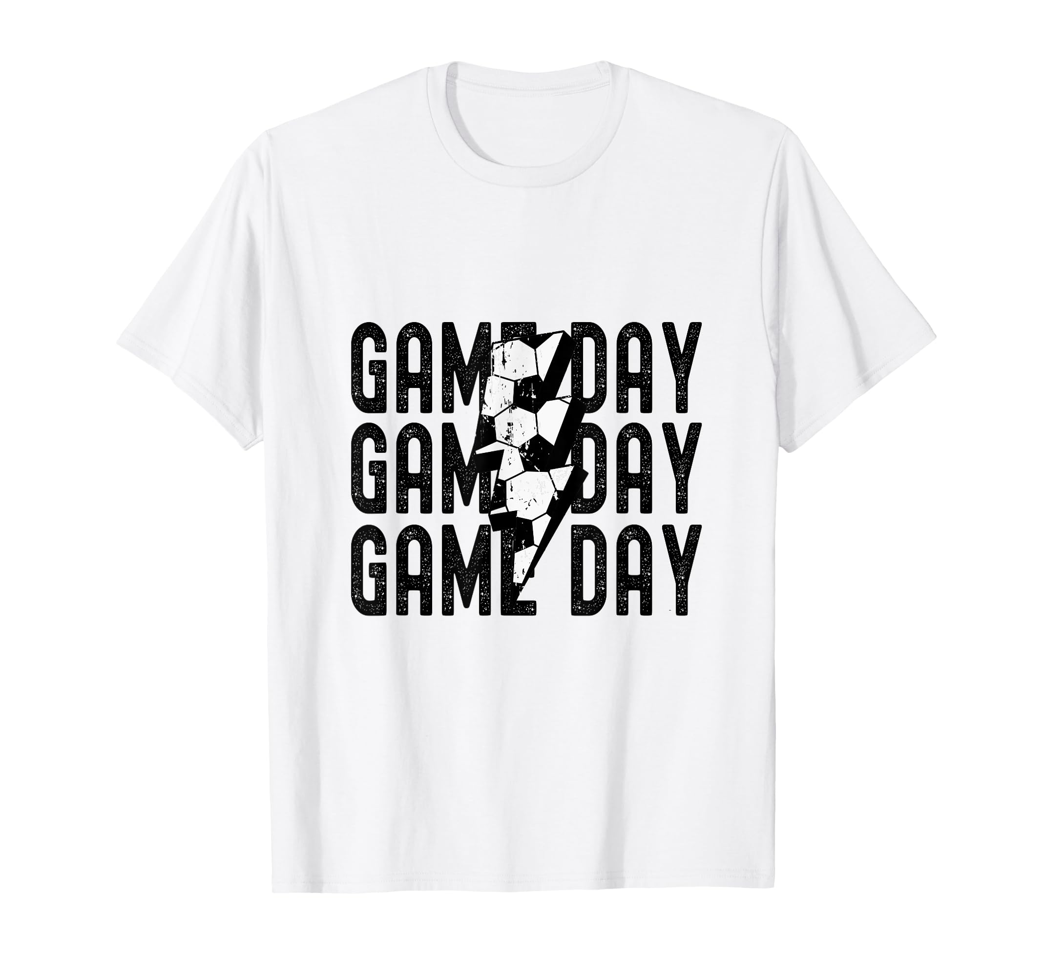 Game Day Soccer Lightning Funny Soccer T-Shirt - Aesthetic Graphic Unisex - T-Shirt, Sweatshirt, Hoodie