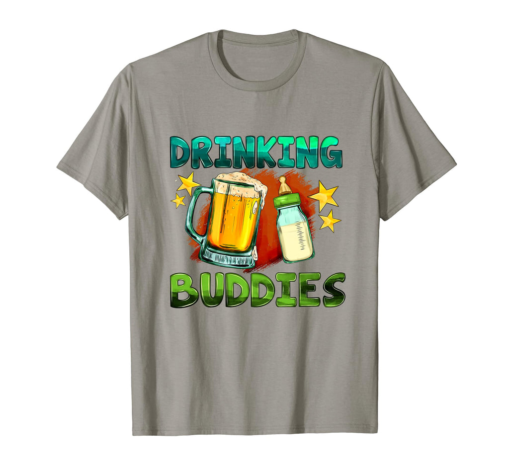 Drinking Buddies Funny Parent Beer T-Shirt - Streetwear Style for Adults - T-Shirt, Sweatshirt, Hoodie