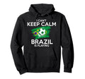 Brazil Soccer Football Game Player Fan Hoodie - Streetwear Style Men Women - T-Shirt, Sweatshirt, Hoodie