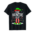 Auntie Elf Funny Elf Matching Family T-Shirt - Unique Graphic for Adults - T-Shirt, Sweatshirt, Hoodie