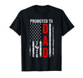 Patriotic Promoted To Dad 2026 First T-Shirt - Trendy Graphic for Adults - T-Shirt, Sweatshirt, Hoodie