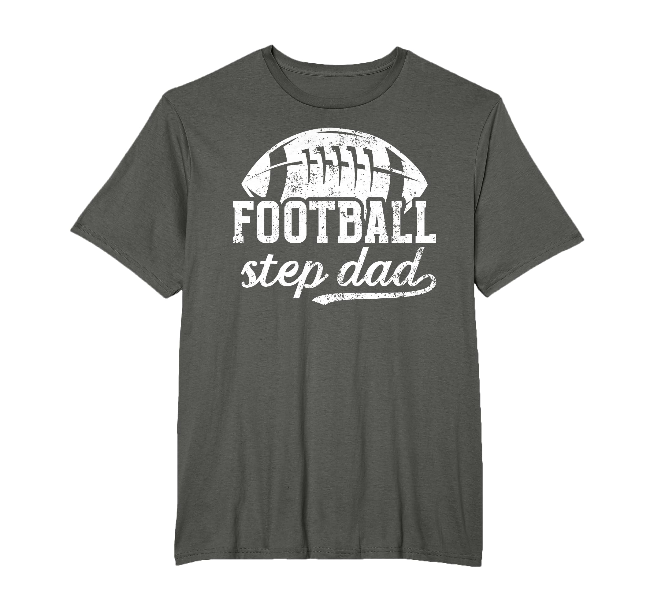 Football Step Dad Football Player T-Shirt - Aesthetic Graphic Unisex - T-Shirt, Sweatshirt, Hoodie
